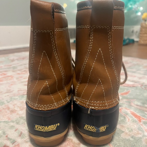 Khombu tan & blue duck boots - Picture 2 of 7